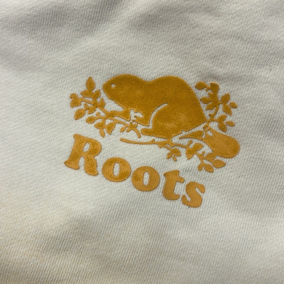 Roots Youth Yellow Cotton Sweater Size XXL - Picture 8 of 8